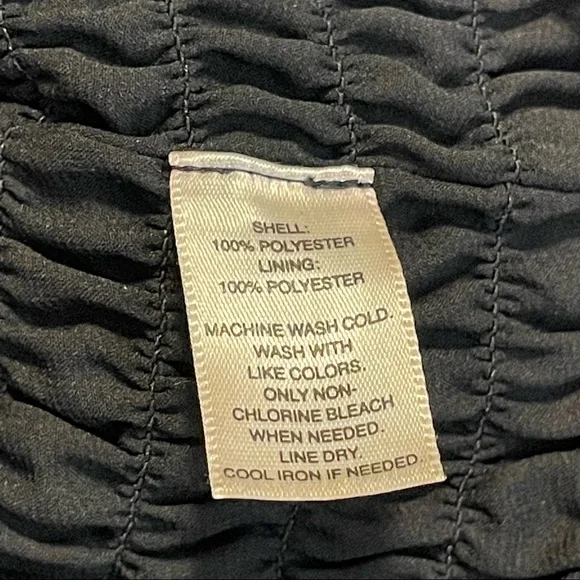 White House Black Market Black And Cream Floral Skirt XS - Picture 6 of 7